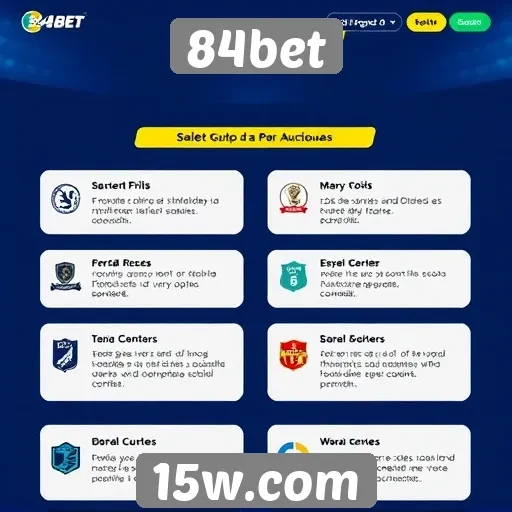 Revisão das funcionalidades do site 84bet